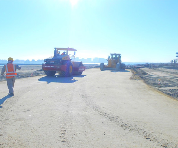 Construction of Marassi Al Bahrain