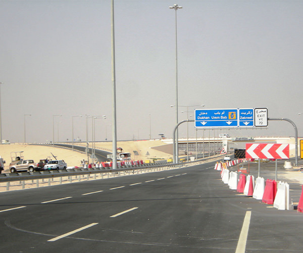 Construction of Dukhan Highway