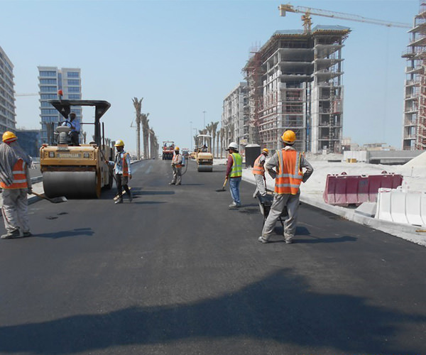 Construction of Marassi Al Bahrain