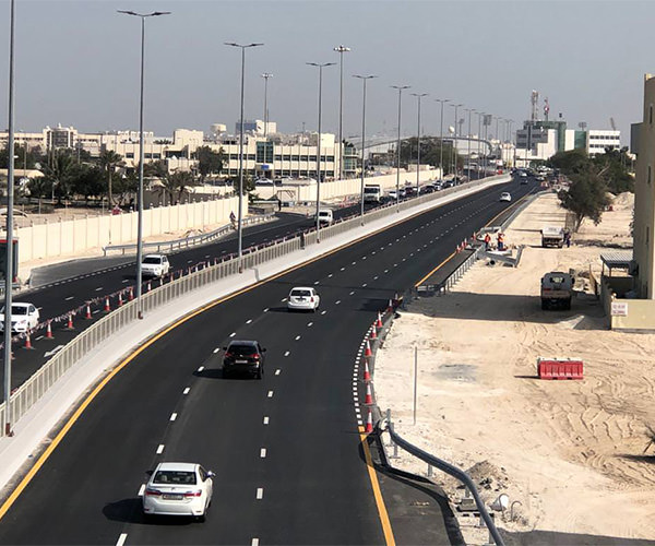 Construction of Marassi Al Bahrain