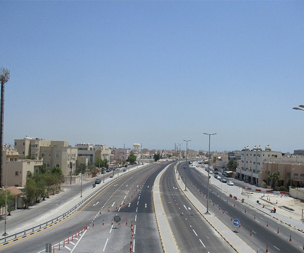 Construction of a highway