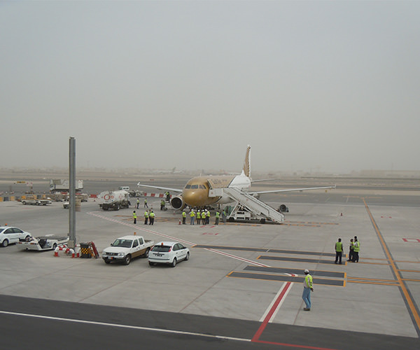 Bahrain Airport; Remote Apron Stands